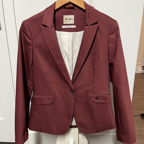 Mos Mosh | Women's Blake Night Blazer Wild Plum - Picture 1 of 12